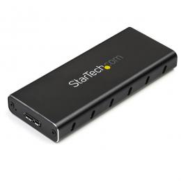 StarTech.com SM21BMU31C3 USBType-C接続SATAM.2NGFFSSDケースUSB3.1(10Gbps)USB-C搭載MacBook/ChromebookPixel対応MicroB-USBType-C変換ケーブル同梱