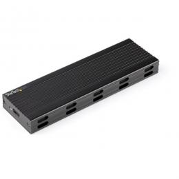 StarTech.com SM2E1BMU31C M.2SATASSDケース/USB3.1Gen2接続/10Gbps/NVMe(PCIe)NGFF(SATA)/B+M-Key/UASP