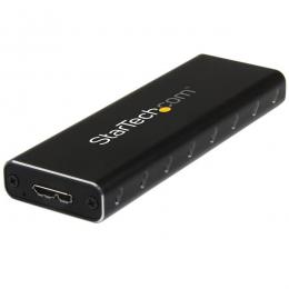 StarTech.com SM2NGFFMBU33 USB3.0接続M.2SATASSDケースUASP対応M.2(NGFF/B-Key)対応ソリッドステートドライブケースUSBバスパワー対応