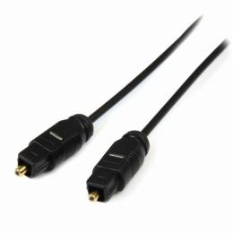 StarTech.com THINTOS15 4.5mToslink光デジタル角型S/PDIFオーディオケーブル