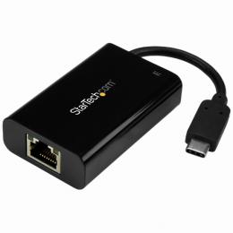 StarTech.com US1GC30PD USB-C接続ギガビット有線LANアダプタUSB給電(PowerDelivery)2.0対応USBType-C/オス-GbE(RJ45)/メス