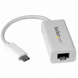 StarTech.com US1GC30W USB-C接続ギガビット有線LAN変換アダプタホワイトUSB3.1Type-C(オス)-RJ45(メス)USB3.1Gen1(5Gbps)