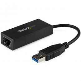 StarTech.com USB31000S USB3.0-GigabitEthernetLANアダプタ(ブラック)10/100/1000MbpsNICネットワークアダプタUSBSuperSpeed(オス)-RJ45(メス)有線LANアダプタ