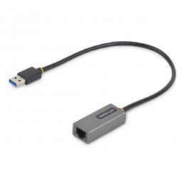 StarTech.com USB31000S2 USB有線LANアダプター/USB-A接続/USB3.2Gen1/10/100/1000Mbps/30cm一体型ケーブル/各種OS/スペースグレー/ギガビットイーサネット