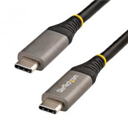 StarTech.com USB31CCV50CM 50cmUSB-C-USB-Cケーブル10Gbps/USB3.1(3.2Gen2)TypeC-TypeCケーブル/100W(5A)PowerDelivery&DPAltモード/パソコン・スマホ用USB-Cコード/充電・同期