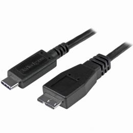 StarTech.com USB31CUB50CM USB-C-MicroB変換ケーブル0.5mオス/メスUSB3.1(10Gbps)対応USB3.1Type-C-MicroUSBType-B