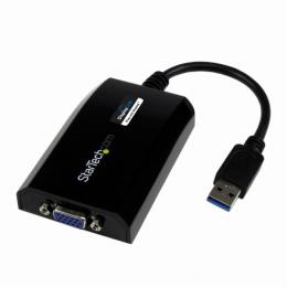 StarTech.com USB32VGAPRO Mac/windows対応USB3.0-VGA変換アダプタ外付けディスプレイ増設アダプタUSB3.0A(オス)-VGA高密度D-Sub15ピン(メス)1920x1200/1080p