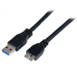 StarTech.com USB3CAUB1M IF認証SuperSpeedUSB3.0ケーブル(A-Micro-B)1mオス/オス