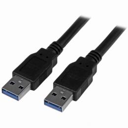 StarTech.com USB3SAA6BK 1.8mブラックSuperSpeedUSB3.0ケーブルUSBAオス-USBAオス