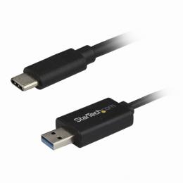 StarTech.com USBC3LINK USB-C-USB-AデータリンクケーブルMac/Windows対応USBデータ転送ケーブルUSB3.0準拠