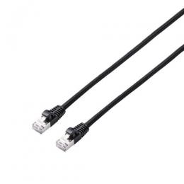 ELECOM LD-TWSM/BK100 LANケーブル/CAT7/メッシュ/10.0m/ブラック