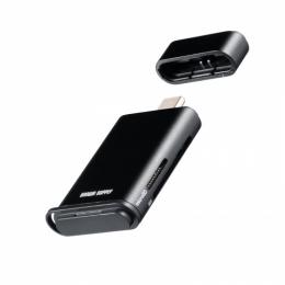 サンワサプライ ADR-5TCMSD2BK UHS-II対応 USB Type-C カードリーダー