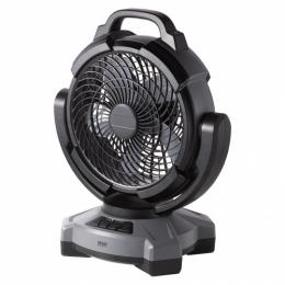 サンワサプライ FAN-W1BK 大型作業用ファン（充電式・自動首振り機能付き）