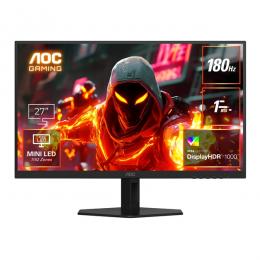 AOC Q27G40XMN/11 ゲーミング液晶ディスプレイ 27型/2560×1440/HDMI、DisplayPort/ブラック/スピーカー：なし/180Hz