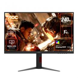 AOC Q27G4ZMN/11 ゲーミング液晶ディスプレイ 27型/2560×1440/HDMI、DisplayPort/ブラック/スピーカー：なし/240Hz