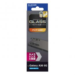 ELECOM PM-G254FLLG Galaxy A36 5G/カメラレンズガラスフィルム
