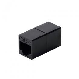 ELECOM LD-RJ45U5EBK RJ45中継コネクタ/Cat5e対応/UTP/ブラック
