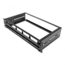 StarTech.com ADJDINKIT サーバーラック用DINレールキット/2U/19インチラック対応/耐荷重12.5kg/奥行調整可能/ラックアクセサリー