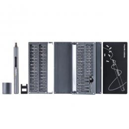 StarTech.com CTK55PCEDRIVE 電動精密ドライバーセット/55種ビット付属/ペン型/正逆転モード切替/LEDライト/トルク調整/磁気パッド付属/機器修理