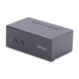 StarTech.com P2DD46A2-KVM-SWITCH KVMスイッチ/2ポート/2画面/DP/4K60Hz/4x USB Type-A/AUX