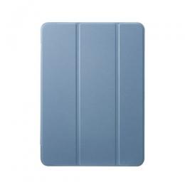 ELECOM TB-A25MWVBG iPad Air 11インチ(M3/M2)/フラップケース/薄型軽量/背面クリア/2アングル/スリープ対応/ブルーグレー