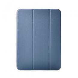 ELECOM TB-A25RWVBG iPad 11インチ(A16)/10.9インチ(第10世代)/フラップケース/薄型軽量/背面クリア/2アングル/スリープ対応/ブルーグレー