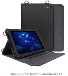 エムディーエス MDS-TCCKCT306BK2 京セラ DIGNO Tab2 5G KC-T306対応 手帳型ケース（ハイグレード） ブラック