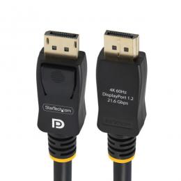 StarTech.com DISPLPORT15L10PK DisplayPort 1.2 ケーブル/4.6m/10本入り/4K60Hz/VESA/DPオス - DPオス/ブラック