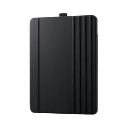 ELECOM TB-A25XWVDBK 13インチiPad Air(M2)/フラップケース/ソフトレザー/ドローイング/アングル8段階/スリープ対応/ブラック