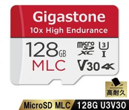 Gigastone GJMX-128GMLCRW 【MLCチップ搭載】ドラレコ/監視カメラなどの長時間使用の端末に最適 microSDXCカード 128GB 【スペックU3 V30】 最大読み取り速度110MB/s