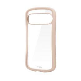 ELECOM PM-P252GRPFCBE Google Pixel 10/Google Pixel 10 Pro/Grippy/フレームカラー/ストラップホールシート付/ベージュ