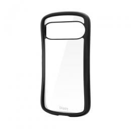 ELECOM PM-P252GRPFCBK Google Pixel 10/Google Pixel 10 Pro/Grippy/フレームカラー/ストラップホールシート付/ブラック