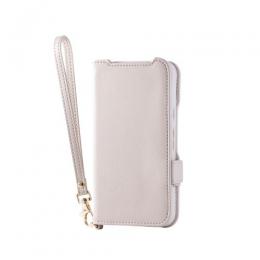 ELECOM PM-P252PLFY4GB Google Pixel 10/Google Pixel 10 Pro/ソフトレザーケース/磁石付/耐衝撃/ハンドストラップ付/グレージュ