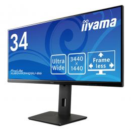iiyama XUB3493WQSU-B6 液晶ディスプレイ 34型/3440×1440/HDMI、DisplayPort/ブラック/スピーカー：あり/IPS方式/昇降