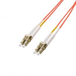 ELECOM OC-LCLC2M2/1 光ファイバー/LC-LC/2芯/OM2/1m