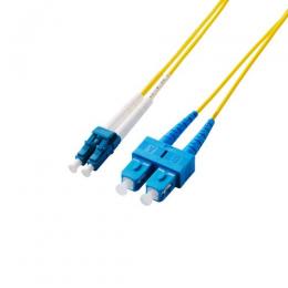 ELECOM OC-LCSC2S2/1 光ファイバー/LC-SC/2芯/OS2/1m