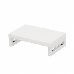 サンワサプライ EMR-LCK4025W eモニタ台（角脚・白天板）W400×D250【受注生産品】