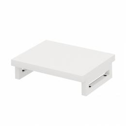 サンワサプライ EMR-LCK4030W eモニタ台（角脚・白天板）W400×D300【受注生産品】