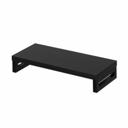 サンワサプライ EMR-LCK6025BK eモニタ台（角脚・黒天板）W600×D250【受注生産品】