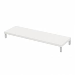 サンワサプライ EMR-LCM10030W eモニタ台（丸脚・白天板）W1000×D300【受注生産品】