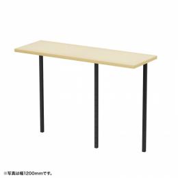 サンワサプライ EST-100BKLM サブテーブルW1000mm用（薄い木目＋ブラック）【受注生産品】