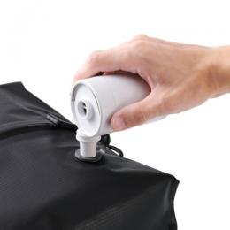 ELECOM BMA-TRCS02MBK 圧縮バッグ/トラベル向け/密閉用ファスナー/Mサイズ/ブラック