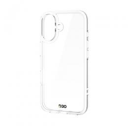 ELECOM PM-A25AD3OTCR iPhone 17/ハイブリッドケース/D3O/オールクリア/メタルステッカー付/クリア