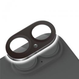 ELECOM PM-A25AFLLP1BK iPhone 17/iPhone 16/iPhone 16 Plus/カメラレンズカバーガラス/ブラック