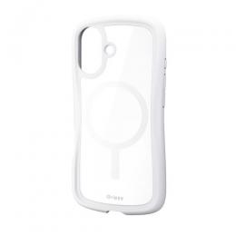 ELECOM PM-A25AGRPFMWH iPhone 17/Grippy/フレームカラー/MAGKEEP/ホワイト