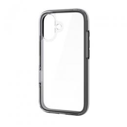 ELECOM PM-A25AHVAIR2BK iPhone 17/ハイブリッドケース/AirShock/全周エアバッグ/ブラック