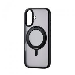 ELECOM PM-A25AMAGSTBK iPhone 17/ハイブリッドケース/MAGKEEP/スタンド/ブラック