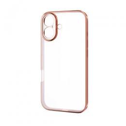 ELECOM PM-A25AUCTMKBR iPhone 17/ソフトケース/極限/メタリック/メタルステッカー付/メタリックブラウン