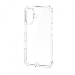 ELECOM PM-A25AZEROTCR iPhone 17/ZEROSHOCK/インビジブル/メタルステッカー付/クリア