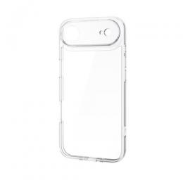 ELECOM PM-A25BHVCGKCR iPhone Air/ハイブリッドケース/極限/ガラス/メタルステッカー付/クリア